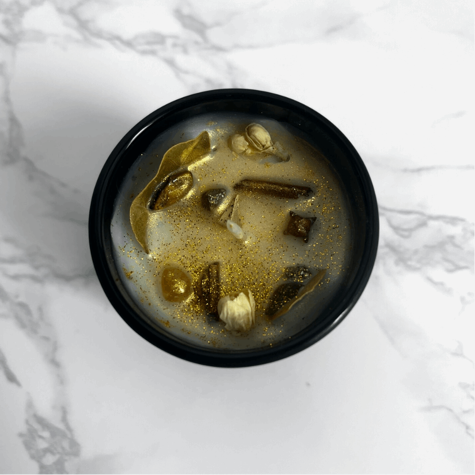 Gold Dust Woman (Luck and Abundance Ritual Candle) - The Poison Path