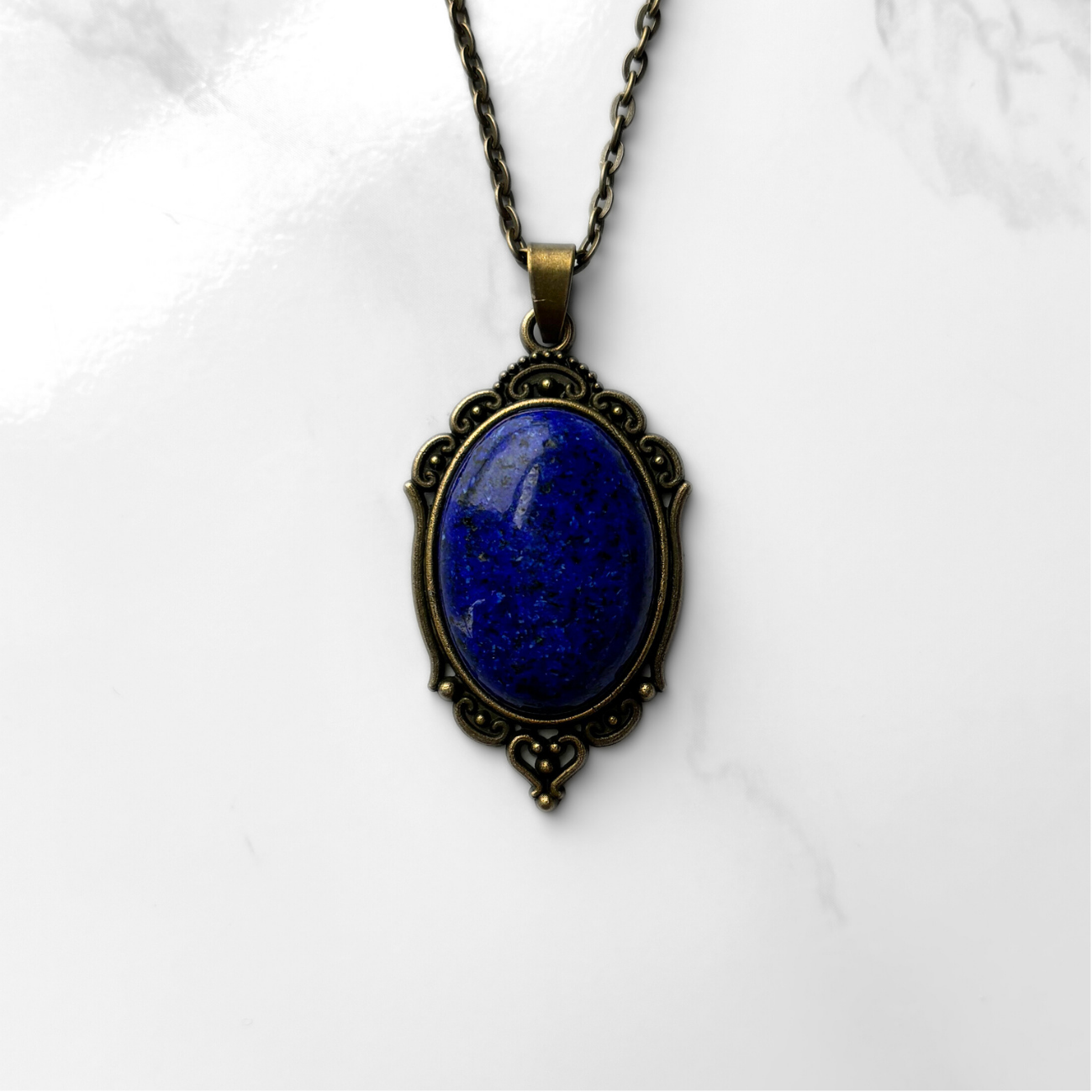 Lapis Lazuli Pendant Necklace