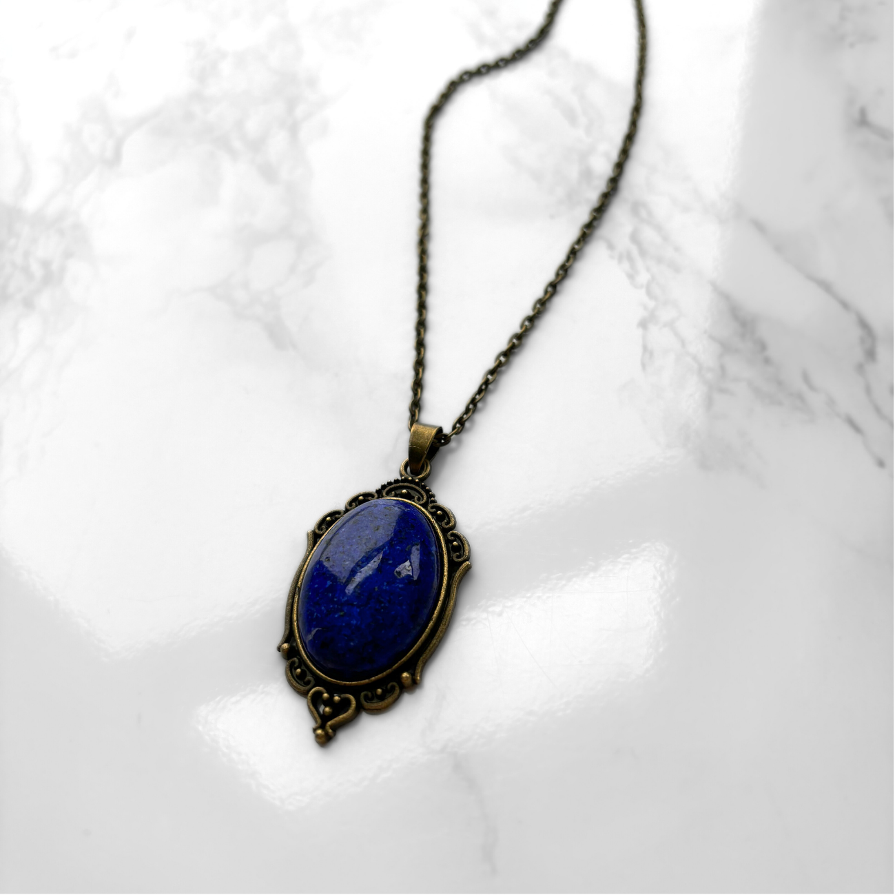 Lapis Lazuli Pendant Necklace
