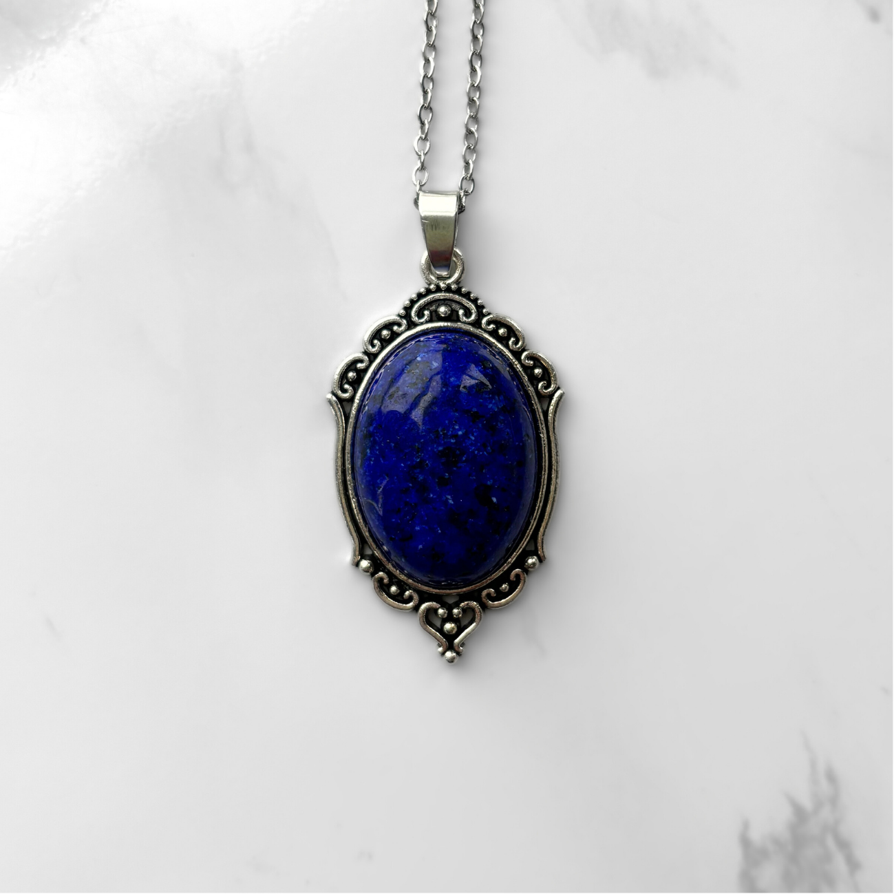 Lapis Lazuli Pendant Necklace