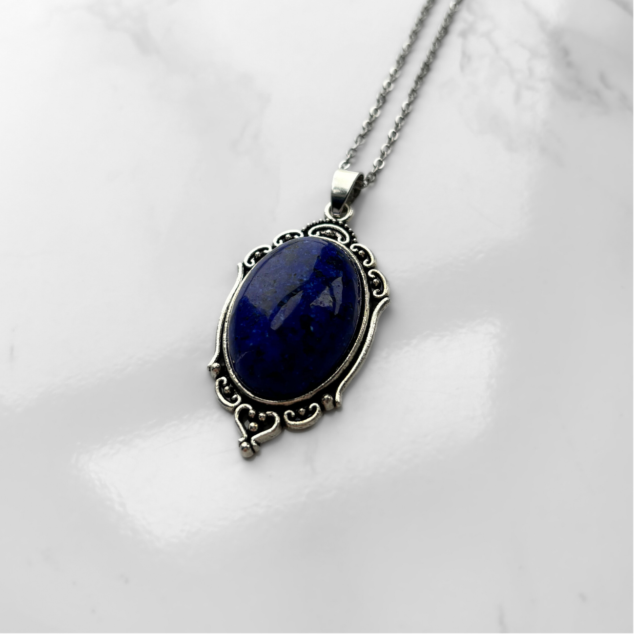 Lapis Lazuli Pendant Necklace