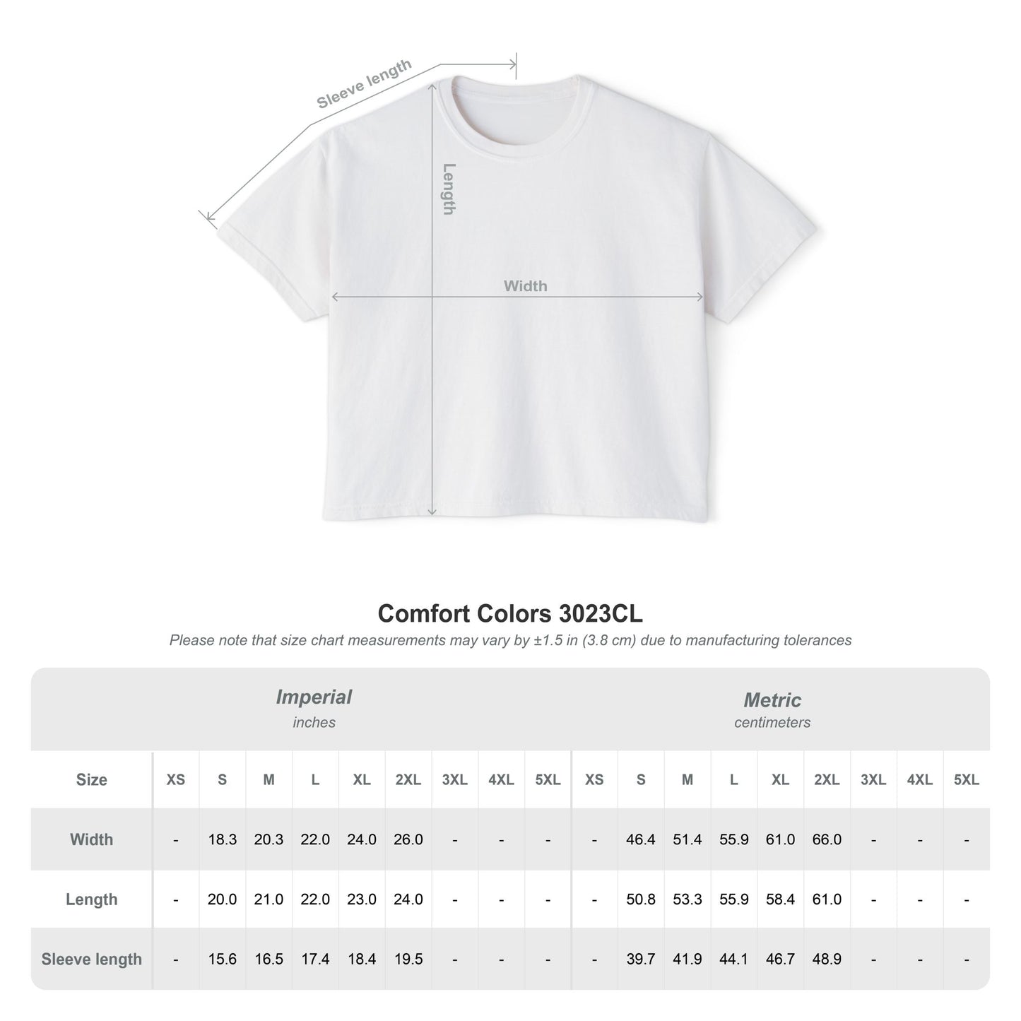 Who's Afraid of Little Old Me Boxy Tee