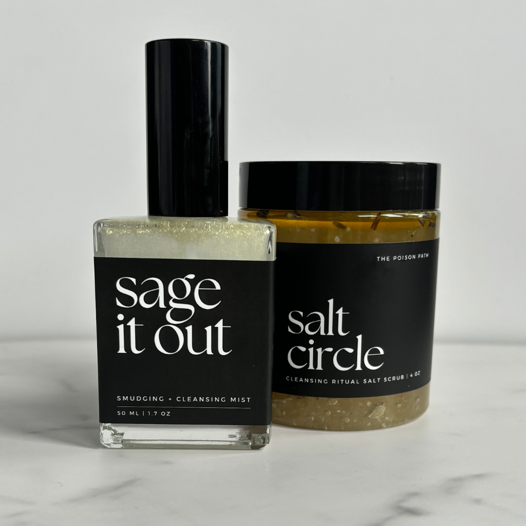 Salt Circle | Ritual Cleansing Salt Scrub