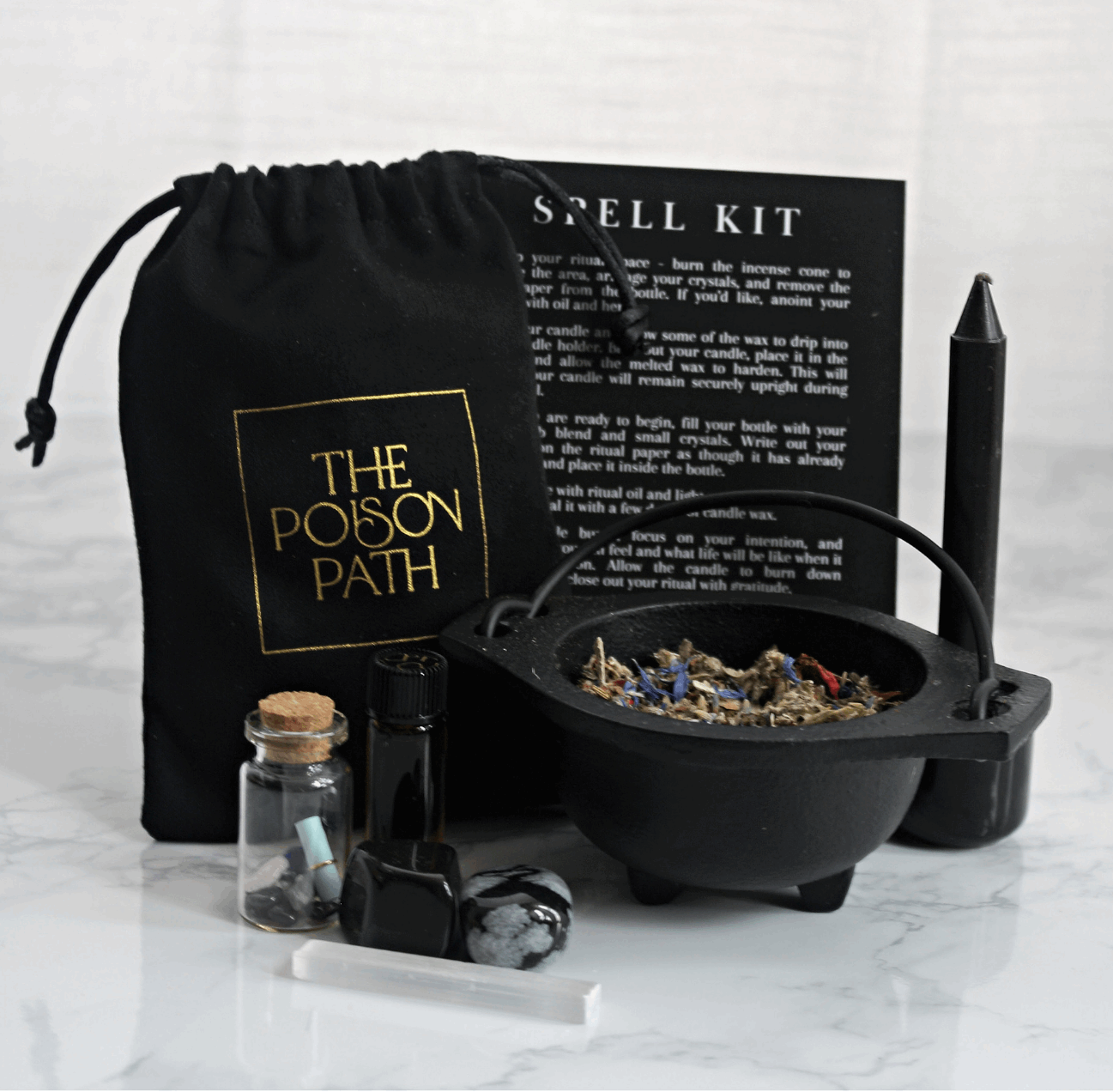 Shadow Work Spell Kit - The Poison Path