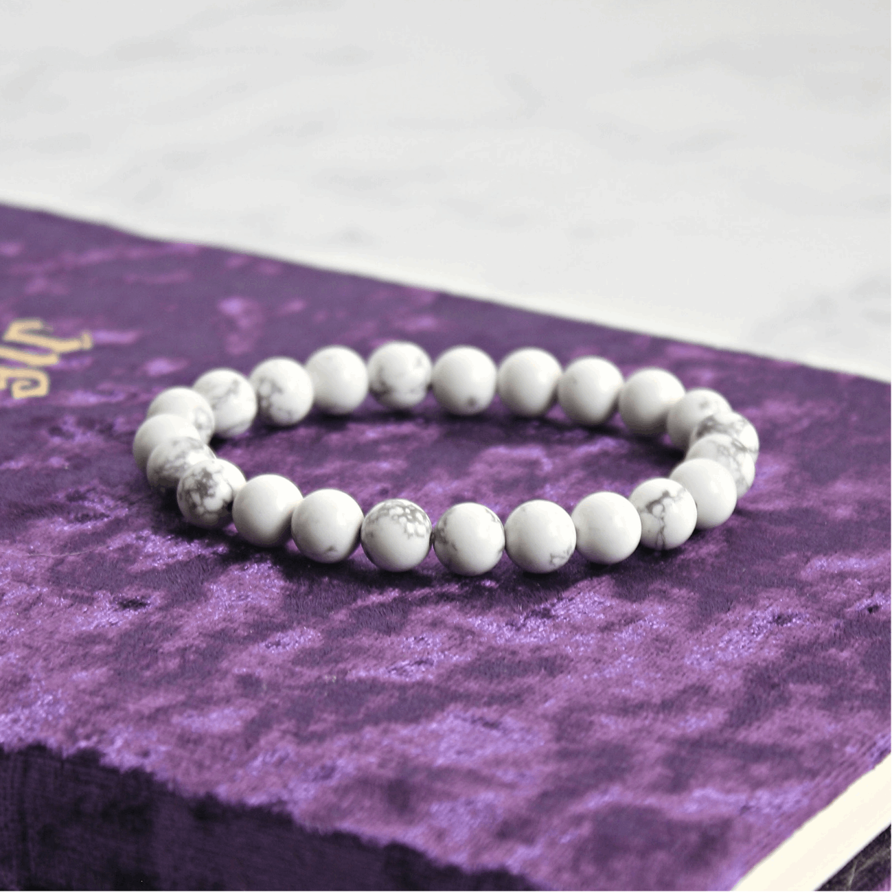 Howlite Bracelet - The Poison Path