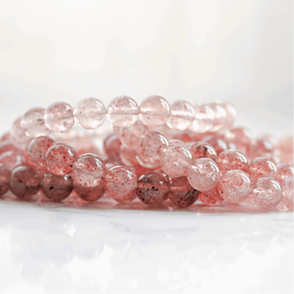 Strawberry Quartz Bracelet - The Poison Path