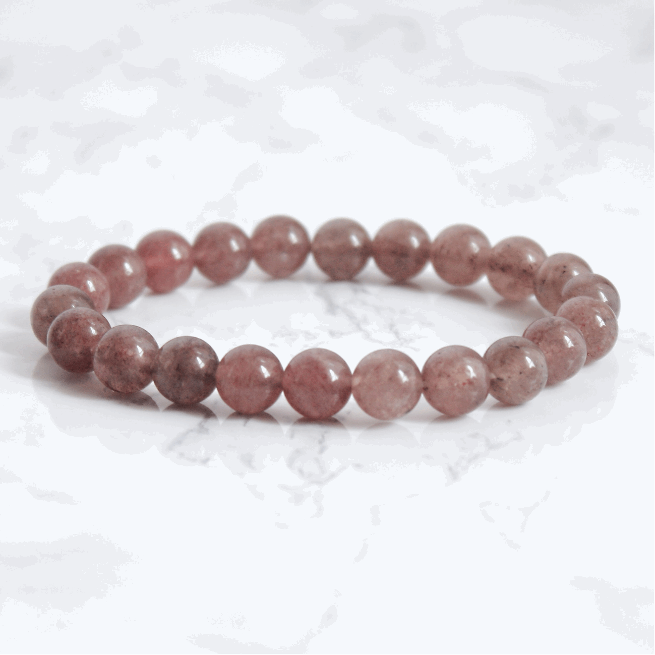 Strawberry Quartz Bracelet - The Poison Path