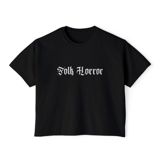 Folk Horror Boxy Tee