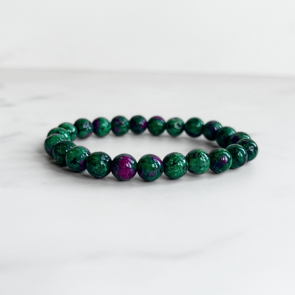 Ruby Zoisite Bracelet