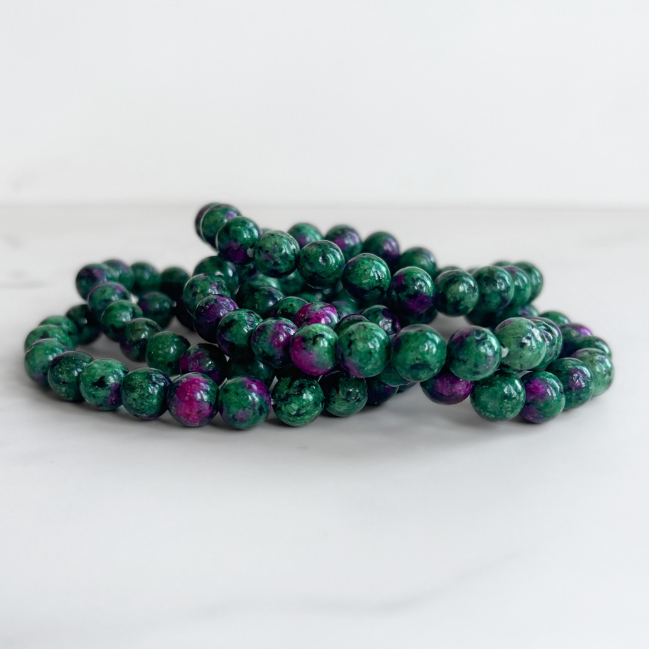 Ruby Zoisite Bracelet