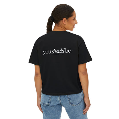 Who's Afraid of Little Old Me Boxy Tee