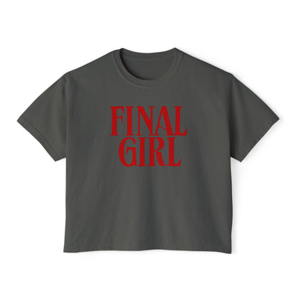 Final Girl Boxy Tee