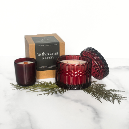 'Tis The Damn Season: Winter Solstice Ritual Candle