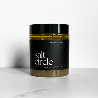 Salt Circle | Ritual Cleansing Salt Scrub