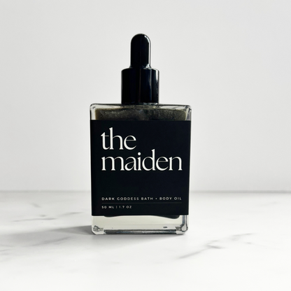 The Maiden | Dark Goddess Ritual Bath + Body Oil