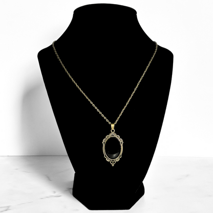 Onyx Pendant Necklace