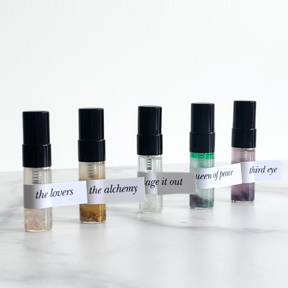 Intention Fragrance Mist Sample Set