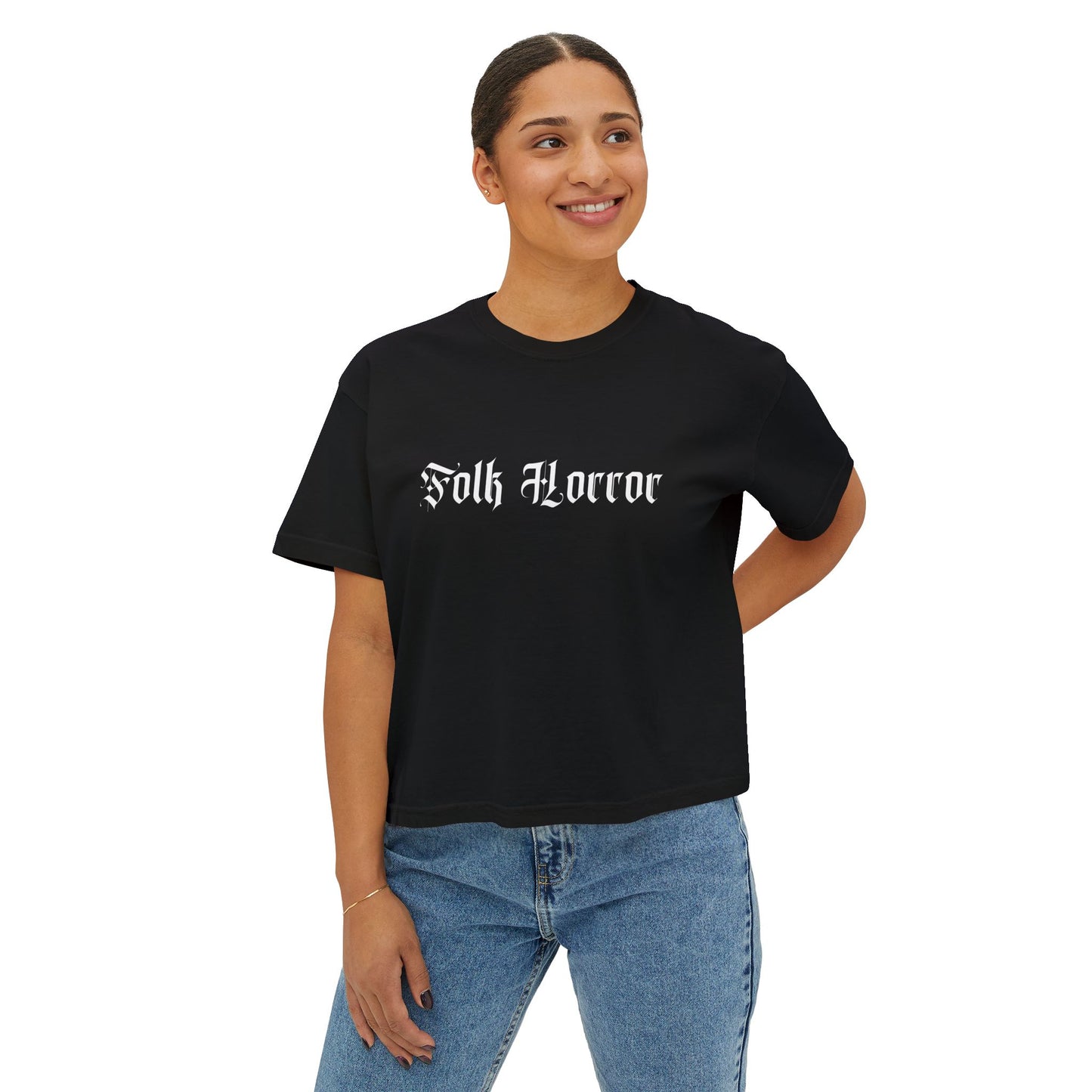 Folk Horror Boxy Tee