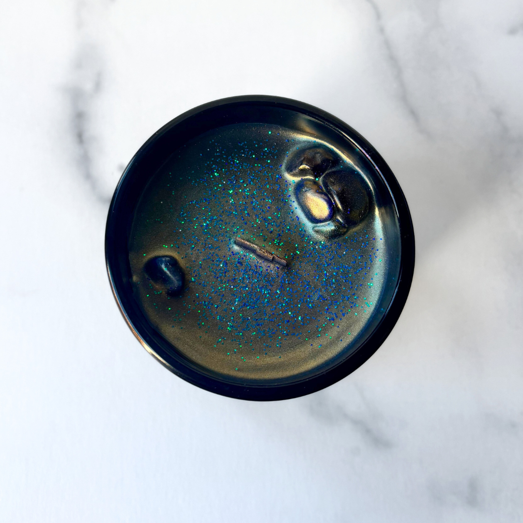 Dark Side of the Moon: New Moon Lunar Ritual Candle