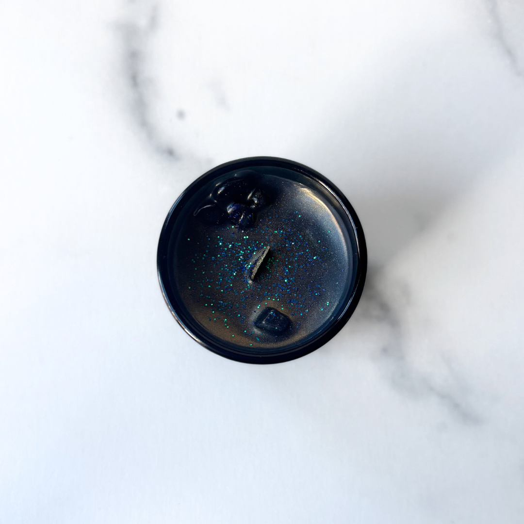 Dark Side of the Moon: New Moon Lunar Ritual Candle