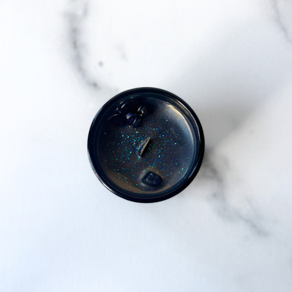 Dark Side of the Moon: New Moon Lunar Ritual Candle