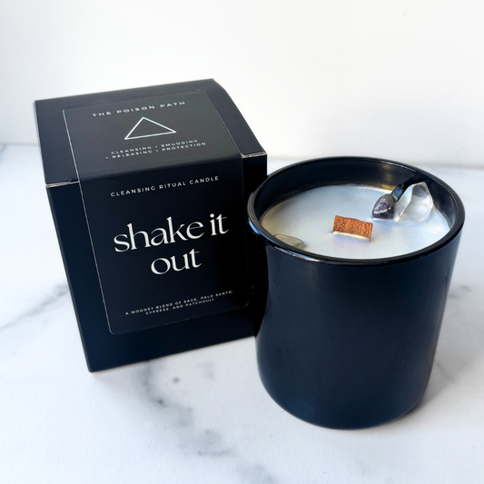 Shake It Out: Cleansing Ritual Candle