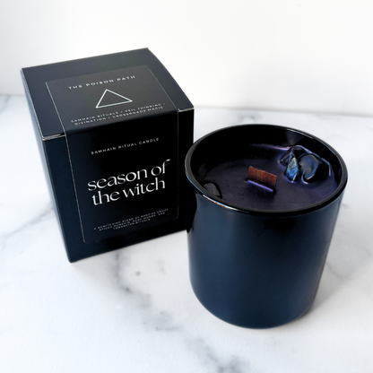 Season of the Witch: Samhain Ritual Candle