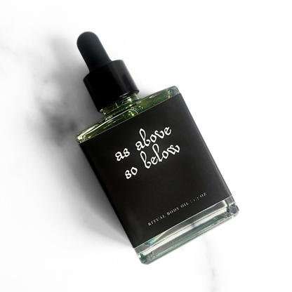 As Above, So Below | Transformation Ritual Bath + Body Oil