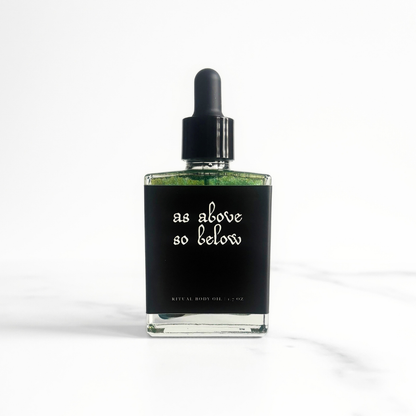 As Above, So Below | Transformation Ritual Bath + Body Oil