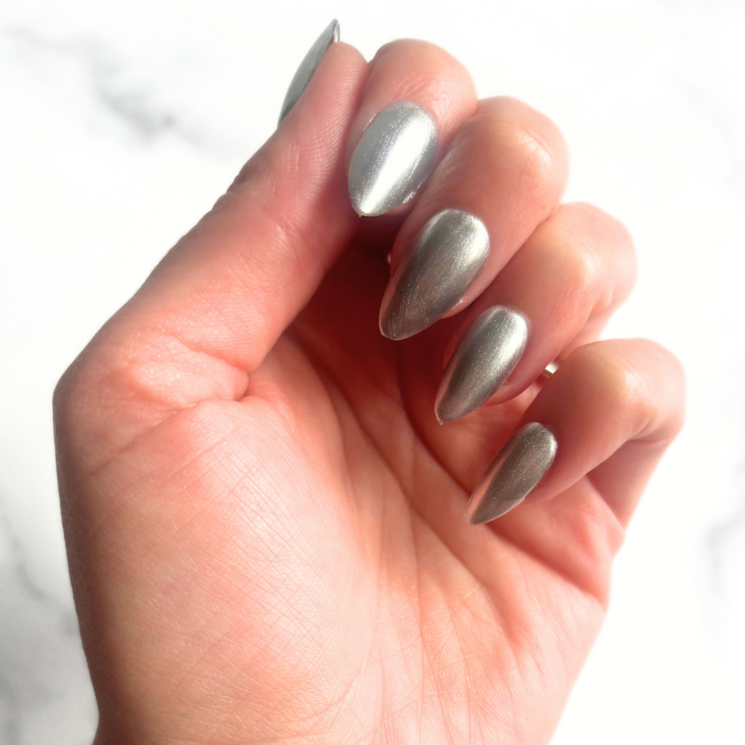 Charmed | Silver Shimmer Nail Lacquer