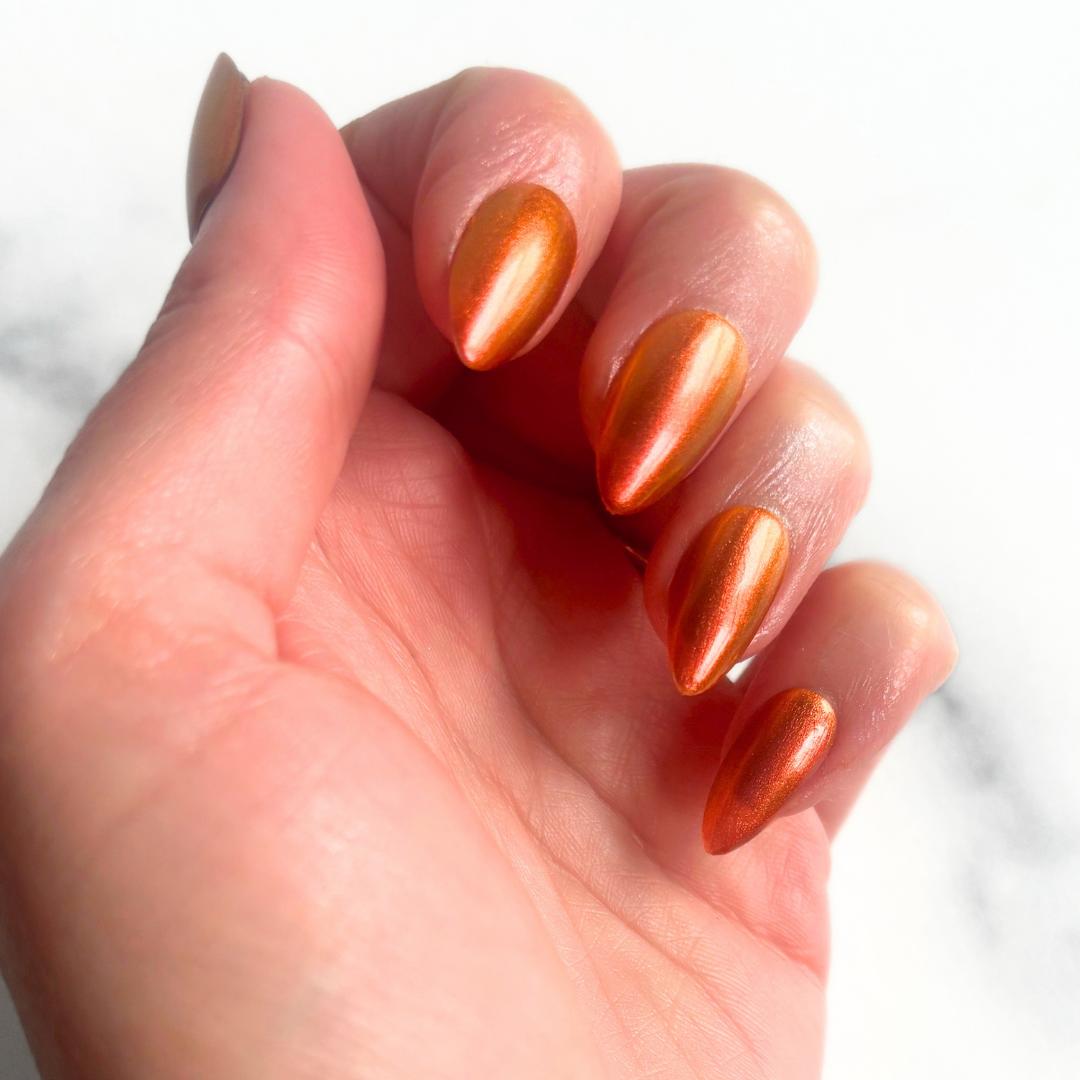 Hocus Pocus | Burnt Orange Colorshift Nail Lacquer
