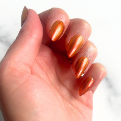 Hocus Pocus | Burnt Orange Colorshift Nail Lacquer