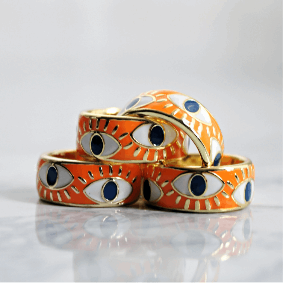 Nazar (Evil Eye Protection) Ring - The Poison Path