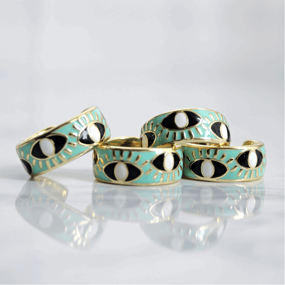 Nazar (Evil Eye Protection) Ring - The Poison Path