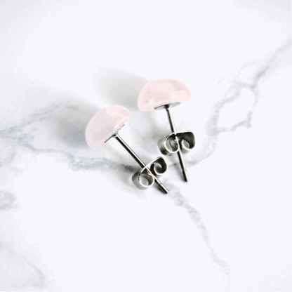 Rose Quartz Earrings - The Poison Path