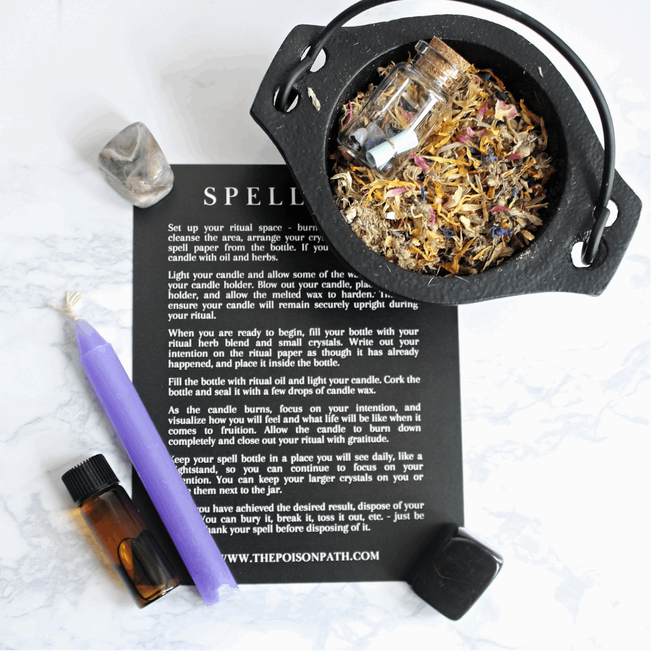 the poison path | ritual collection | complete spell kits + ritual ...