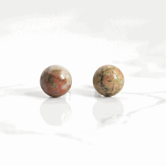 Unakite Earrings - The Poison Path
